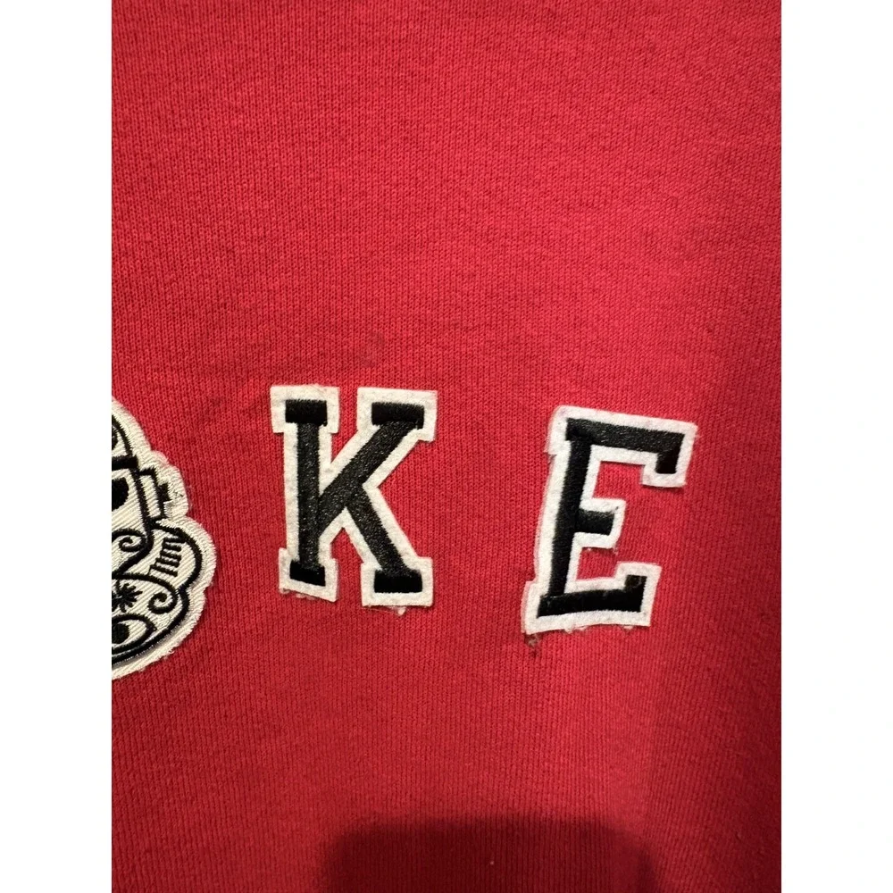 Vintage Nike Star Wars Sweater Red Size Large Pullover Storm Trooper Made in USA